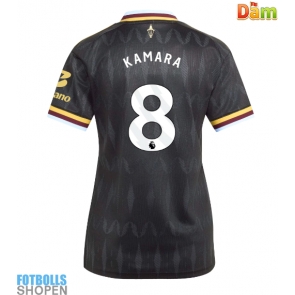 Billiga Aston Villa Boubacar Kamara #8 Bortatröja Dam 2026-27 Kortärmad
